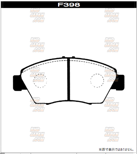 Project Mu Front Brake Pads Type PS Perfect Spec - F398 - RHDJapan
